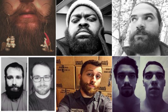 Участники акции No Shave November 2014 в Instagram